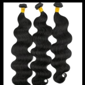 3 Bundles 100% Brazilian body wave